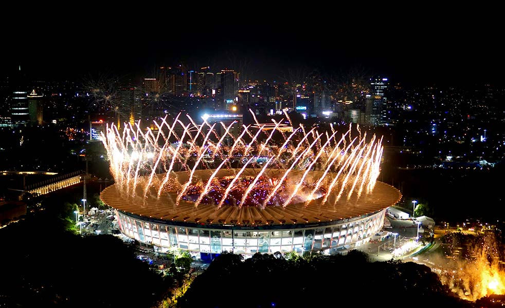 雅加達(dá)亞運(yùn)會(huì)體育場(chǎng)音箱燈光系統(tǒng) 雅加達(dá)亞運(yùn)會(huì)體育場(chǎng)音箱燈光系統(tǒng)