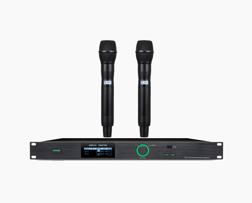 LAX UM-M120S一拖二無線手持話筒