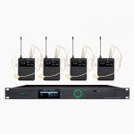 LAX UM-M140T 一拖四無線頭戴話筒