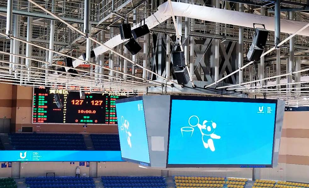 成都第31屆大運(yùn)會場館擴(kuò)聲系統(tǒng)