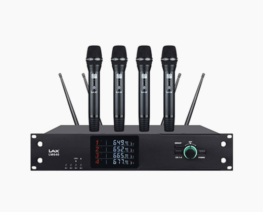 LAX UM640H 一拖四真分集無(wú)線話筒