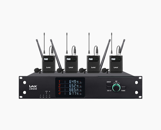 LAX UM640T 一拖四真分集無線話筒