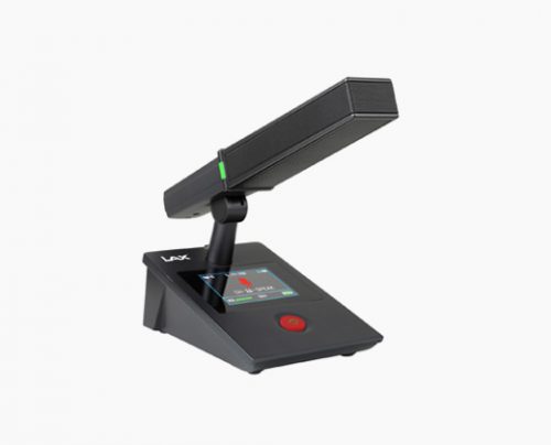 LAX DLM641CW/DW 智能會議無線會議主席/代表單元