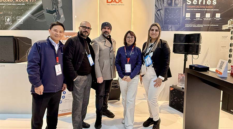 LAX亮相ISE 2025，共創(chuàng)聲光視訊新未來(lái)！